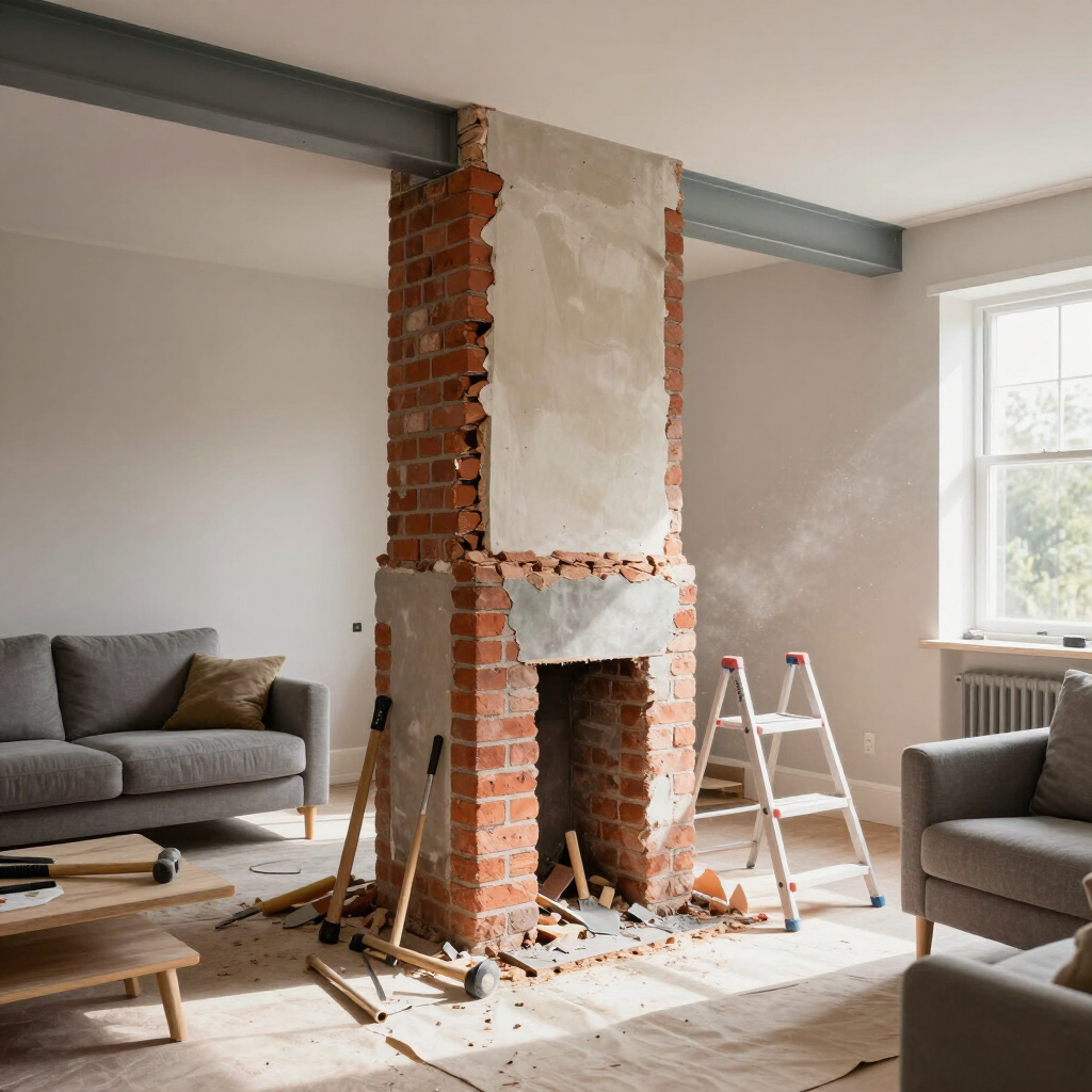 Chimney Breast Removal Chimney Breast Removal in Nottingham.