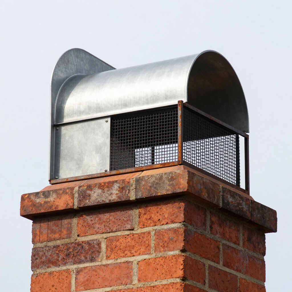 Chimney Cowl and Bird Guard Fitting Chimney Cowl and Bird Guard Fitting in Nottingham.